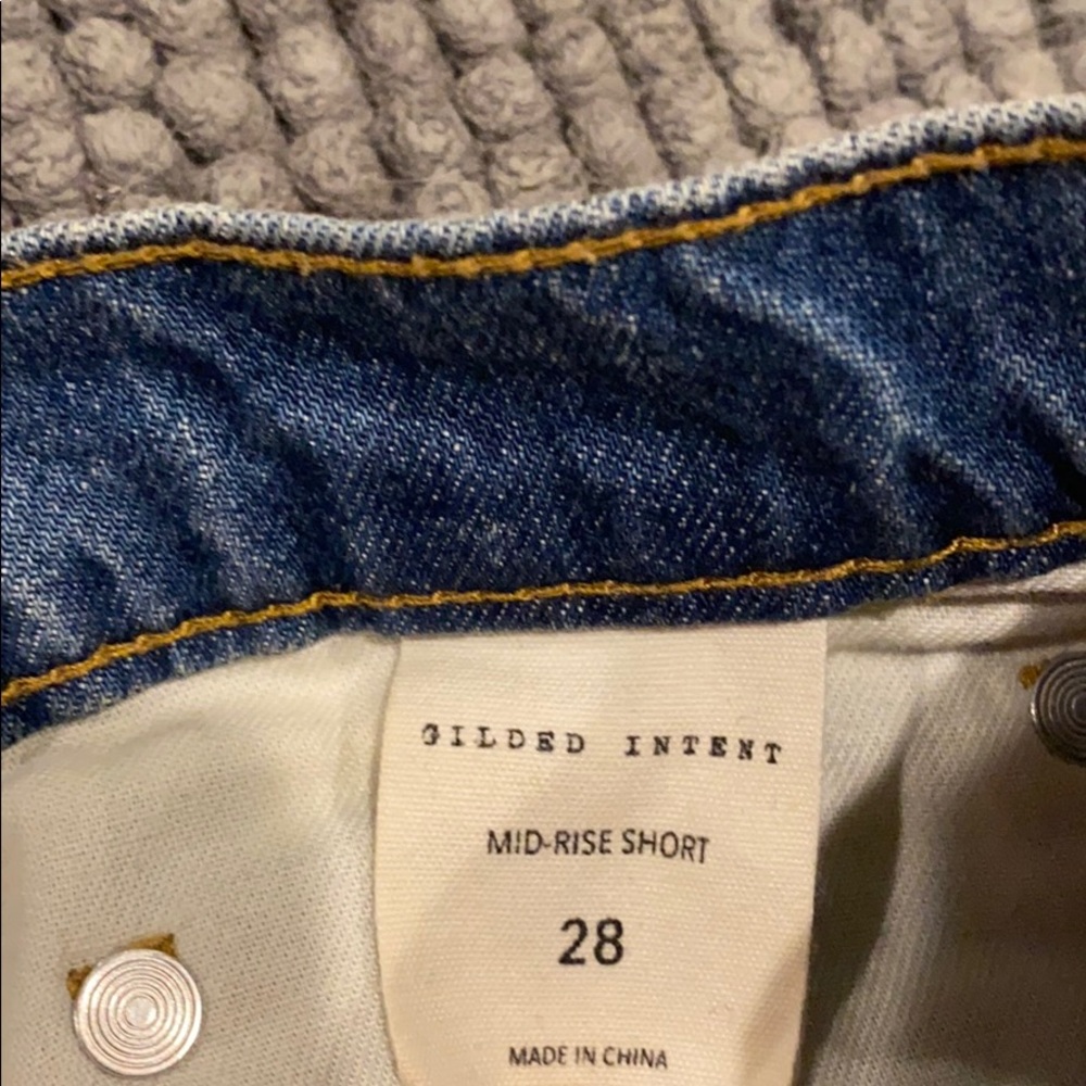 Buckle Gilded Intent Shorts - image 5